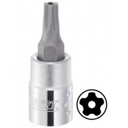Hlavice zástrčná 1/4" - TORX s otvorem TONA EXPERT HL E030142 - TT8