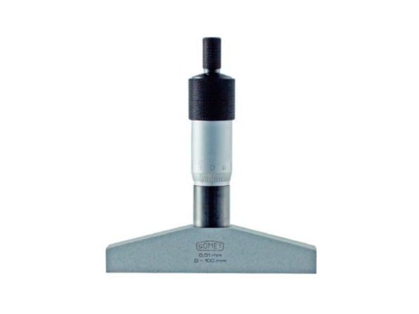 Mikrometrický hloubkoměr 0-100 mm/0.01mm, DIN 863 251442 0-100 /43100402/