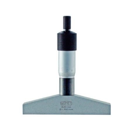 Mikrometrický hloubkoměr 0-100 mm/0.01mm, DIN 863 251442 0-100 /43100402/