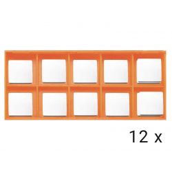 Karbidové břitové destičky rovné (sada 12ks) AGP EB24R