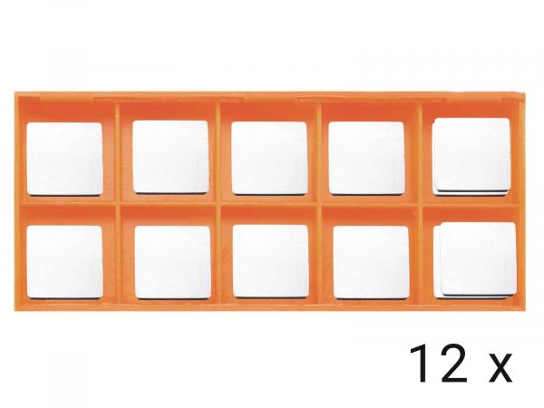 Karbidové břitové destičky rovné (sada 12ks) AGP EB24R