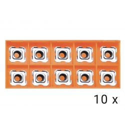 Karbidové břitové destičky R3,5 (balení 10ks) pro AGP HP1400,EB6T