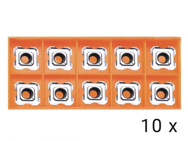 Karbidové břitové destičky R3,5 (balení 10ks) pro AGP HP1400,EB6T