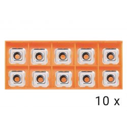 Karbidové břitové destičky R2,5 (balení 10ks) pro AGP HP1400,EB6T
