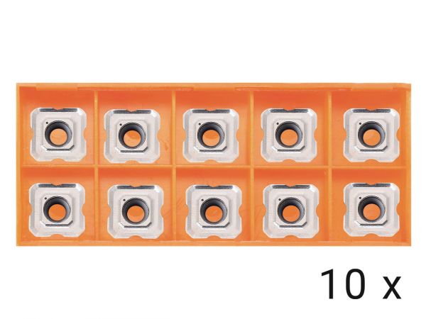 Karbidové břitové destičky R2,5 (balení 10ks) pro AGP HP1400,EB6T