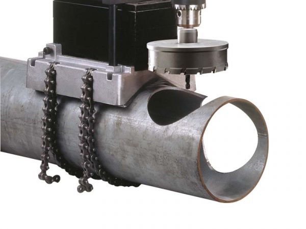 Řetězový svěrák na trubky 32 - 203mm pro MD750-4 AGP