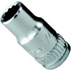 Hlavice nástrčná 1/4" palcová 12ti hranná NAREX HL-1/4" /12hr/