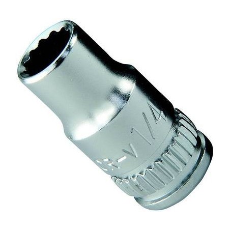 Hlavice nástrčná 1/4" palcová 12ti hranná NAREX HL-1/4" /12hr/