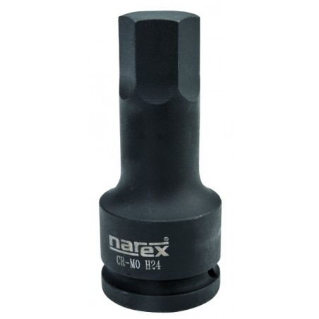 Hlavice zástrčná 1/2" 6ti hranná 78mm CrMo NAREX HL-1/2" /6hr/