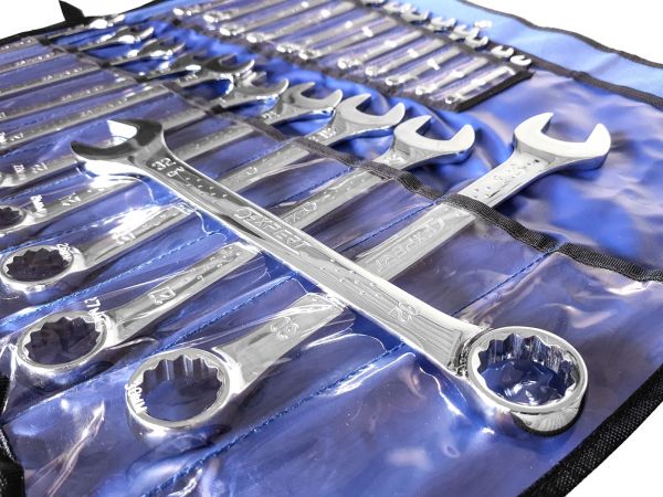 Sada klíčů očkoplochých ve vinylu 22 dílná sada - TONA EXPERT