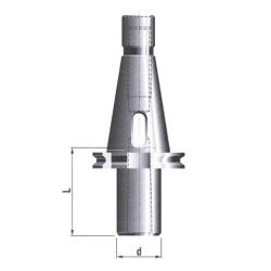 Redukční pouzdro s dutinou morse, 247210, 40x3