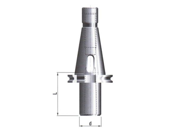Redukční pouzdro s dutinou morse, 247210, 40x5