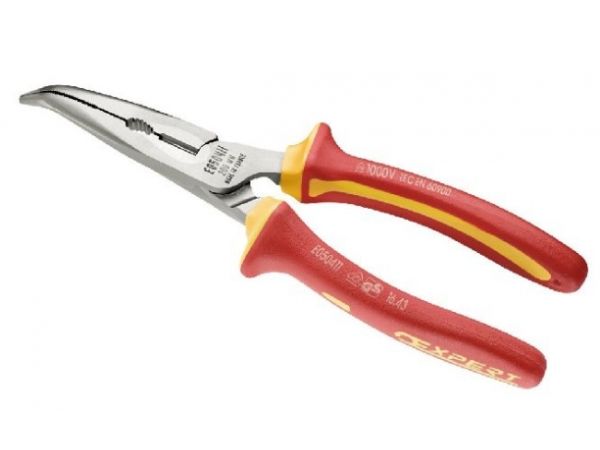 Izolované VDE kleště se zahnutými čelistmi 160mm EXPERT E050410 - 160
