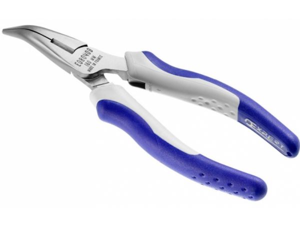 Kleště s půlkulatými čelistmi - ohnuté 40° EXPERT