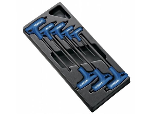 8 dílná sada metrických zástrčných šestihranných klíčů s "T" rukojetí TONA EXPERT E121609 - 8dílná