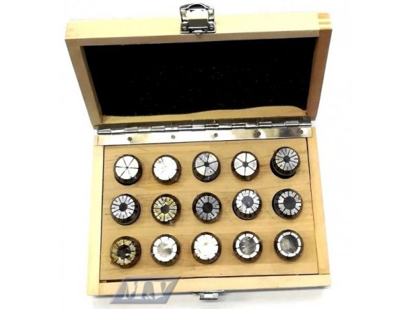 Sada kleštin ER, DIN 6499-15ks ER 25 430E (2-16mm)