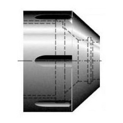 Matice upínací pro těsnící kroužky, systém ER (DIN 6499) 453999 ERC40