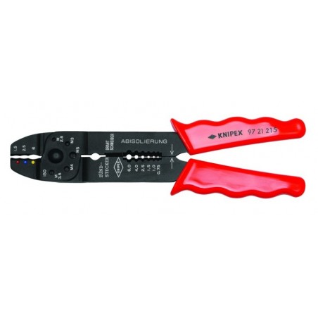 Kleště lisovací na kabelová oka a konektory KNIPEX