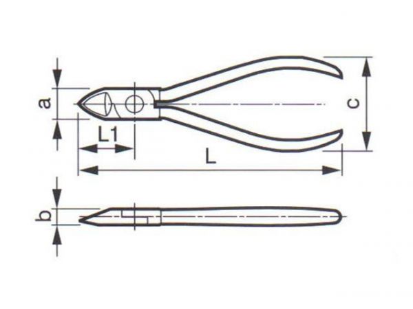 Kleště štípací boční ZBIROVIA 335