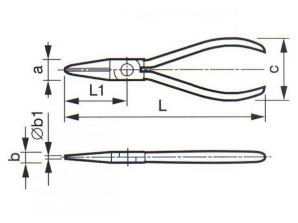 Kleště na pojistné kroužky - vnitřní ZBIROVIA