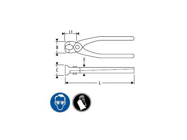 Armovací kleště 280mm TONA EXPERT