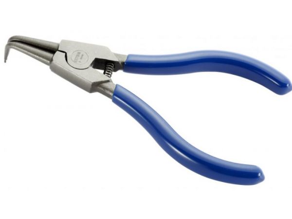 Kleště na pojistné kroužky 90° zahnuté vnější 140mm, 0,9mm TONA EXPERT E117916