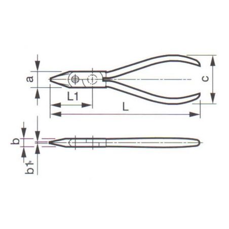 Kleště pro jemnou mechaniku ZBIROVIA 343/160 PVC