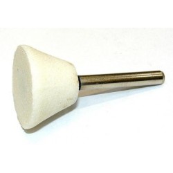 Brousící tělísko ploché kuželové se stopkou BRUSIVO