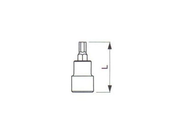 Hlavice zástrčná HL-3/8" TORX - NAREX