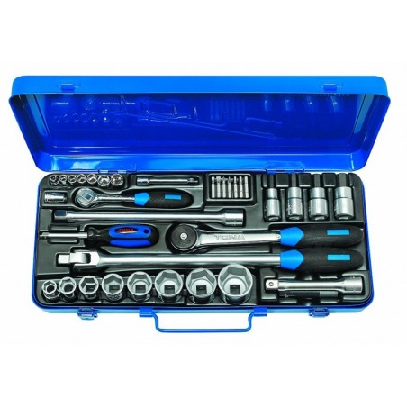 1/4"-1/2" Sada nástrčných hlavic, 35dílná TONA E034855 - SN 27