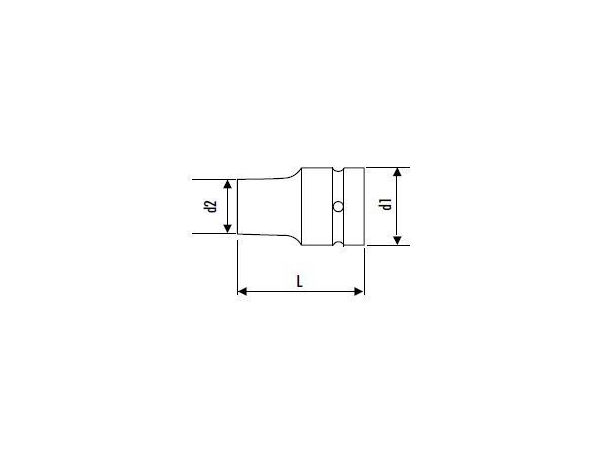 Hlavice průmyslová 6hranná 1/2" - TONA EXPERT