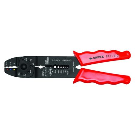 Kleště lisovací na kabelová oka a konektory KNIPEX 9721215