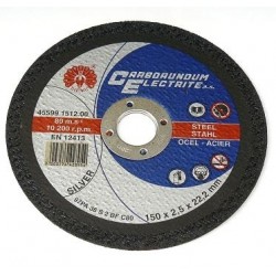 Brousící kotouč na ocel, vyztužený sklotextilem, rovný BRUSIVO