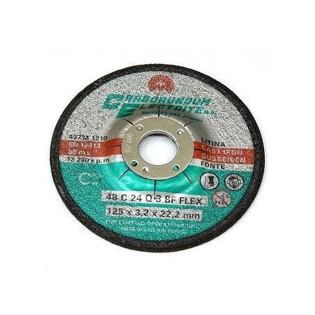 Brousící kotouč na kámen a litinu, vyztužený sklotextilem, vypouklý BRUSIVO