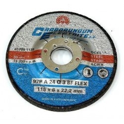 Brousící kotouč na ocel, vyztužený sklotextilem, vypouklý BRUSIVO