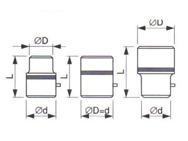 Hlavice nástrčná dvanáctihranná 1/2" - TONA EXPERT