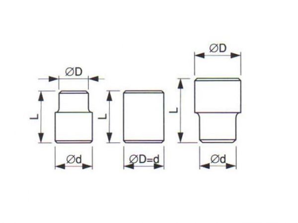 Hlavice nástrčná (1/2") Drive - TONA EXPERT