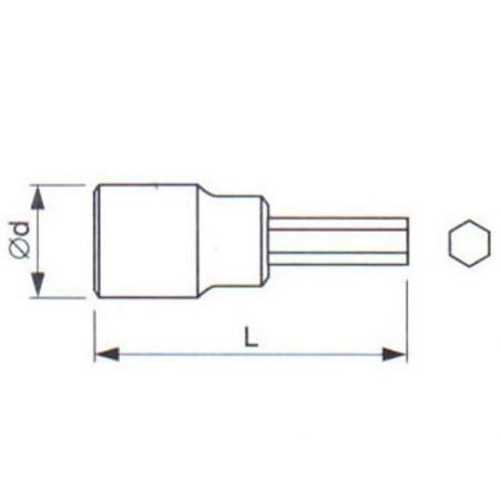 Hlavice zástrčná se čtyřhranem TRX - TONA EXPERT