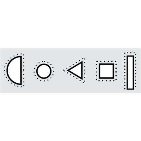 Pilník  5-dílná sada - AJAX