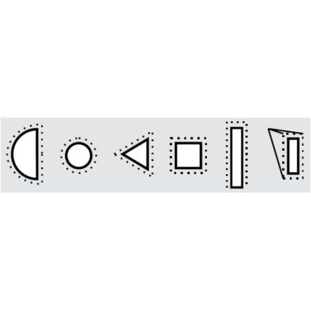 Pilník 6-dílná sada - AJAX