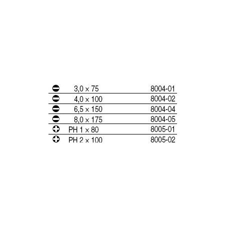 6dílná sada šroubováků Profi Line 8647 - NAREX