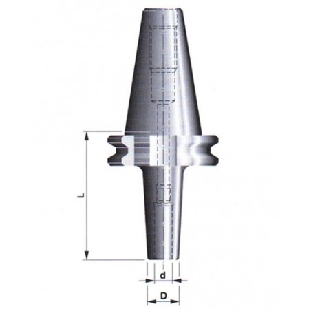 Držák pro tepelné upínání nástrojů se stopkou v toleranci h6 591033