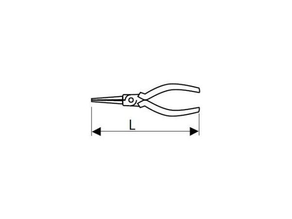 Kleště s kulatými čelistmi - TONA EXPERT