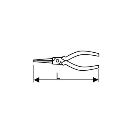 Kleště s kulatými čelistmi - TONA EXPERT