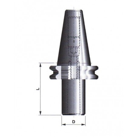 Redukční pouzdro s dutinou morse a upínacím šroubem 247212
