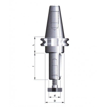 Frézovací trn pro frézy s podélnou unášecí drážkou 247226