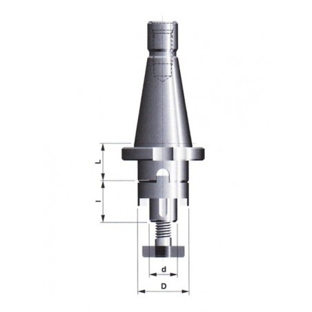 Frézovací trn pro frézy s podélnou nebo příčnou unášecí drážkou 247227.1
