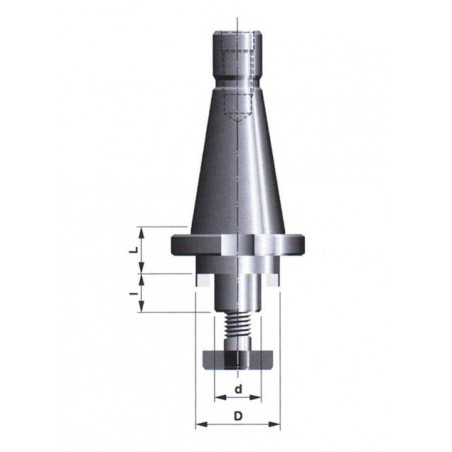 Frézovací trn pro frézy s příčnou unášecí drážkou 591005