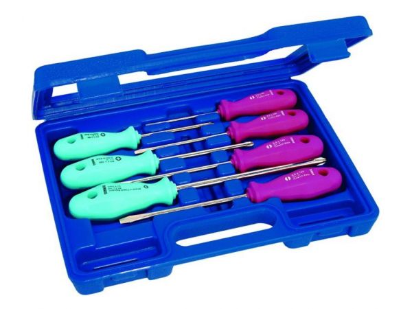 7dílná sada šroubováků v kufru Profi Line NAREX 8624 03