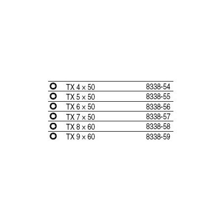 6dílná sada šroubováků Micro Line Profi 8626 23 - NAREX